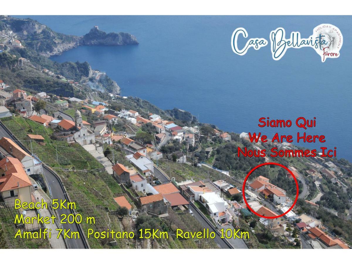 Willa Casa Bellavista Furore Zewnętrze zdjęcie